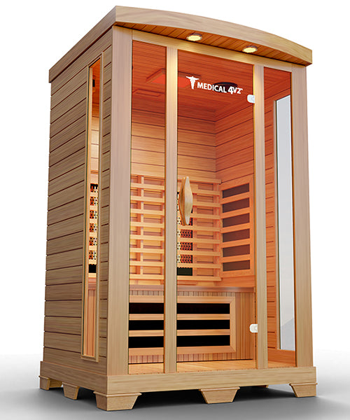 Modern Reform 2 Person Home Full Spectrum Infrared Sauna | Medical 4™