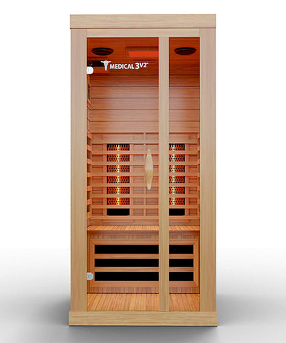 Modern Reform 1 Home Infrared Full Spectrum Sauna | Medical 3™