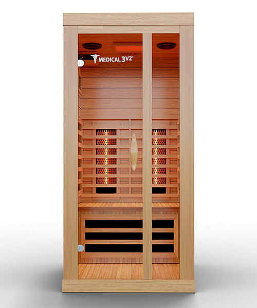 Modern Reform 1 Home Infrared Full Spectrum Sauna | Medical 3™