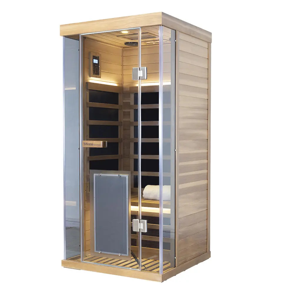 Wizzisauna 1 Person Red Cedar Far Infrared Sauna