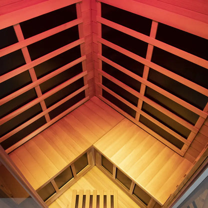 Wizzisauna 2 Person Far Infrared Sauna Red Cedar
