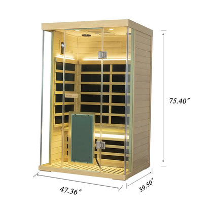 Wizzisauna 2 Person Far Infrared Sauna