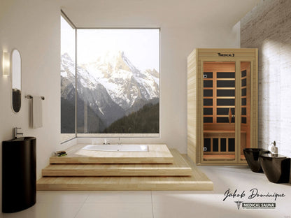 Modern Reform 1 Home Infrared Full Spectrum Sauna | Medical 3™