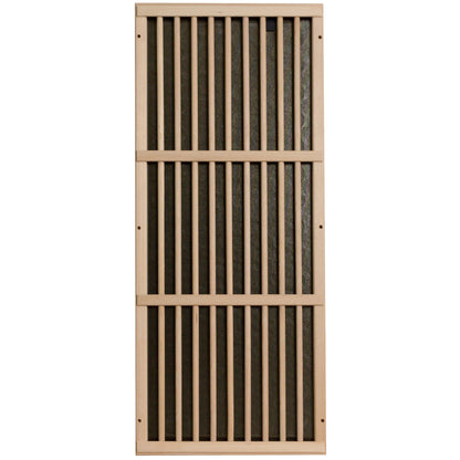Durasage Health 2-Person Carbon Infrared Sauna - Canadian Hemlock Wooden Sauna - 1700 Watts - Premium Audio