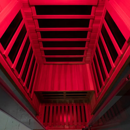 Wizzisauna 1 Person Red Cedar Far Infrared Sauna