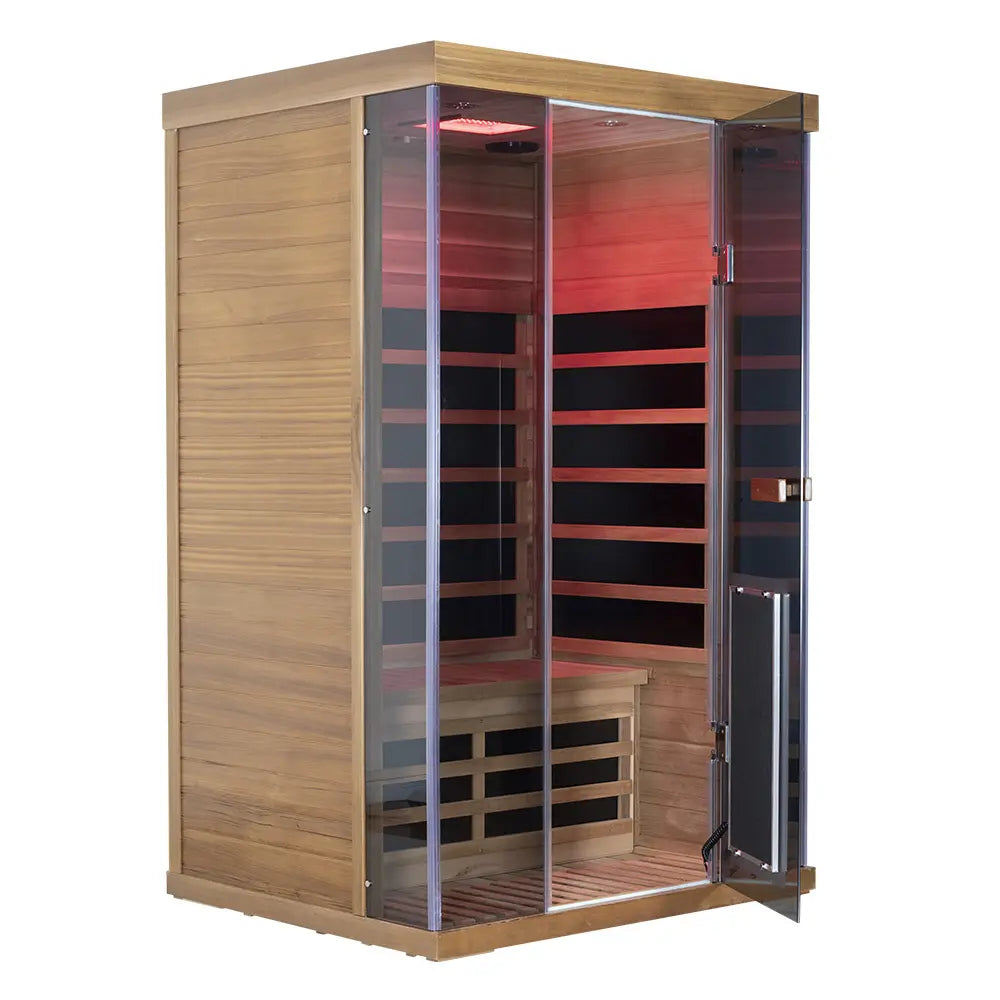 Wizzisauna 2 Person Red Cedar Far Infrared Sauna