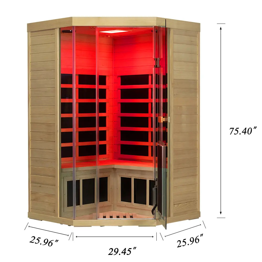 Wizzisauna 2 Person Far Infrared Sauna
