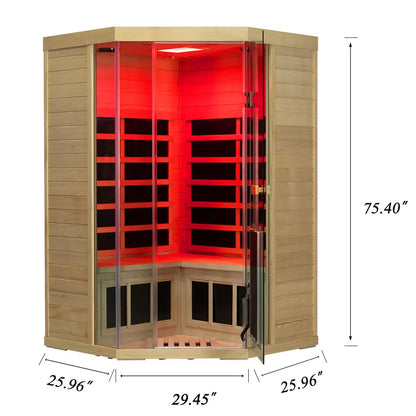 Wizzisauna 2 Person Far Infrared Sauna