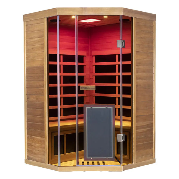 Wizzisauna 2 Person Far Infrared Sauna Red Cedar