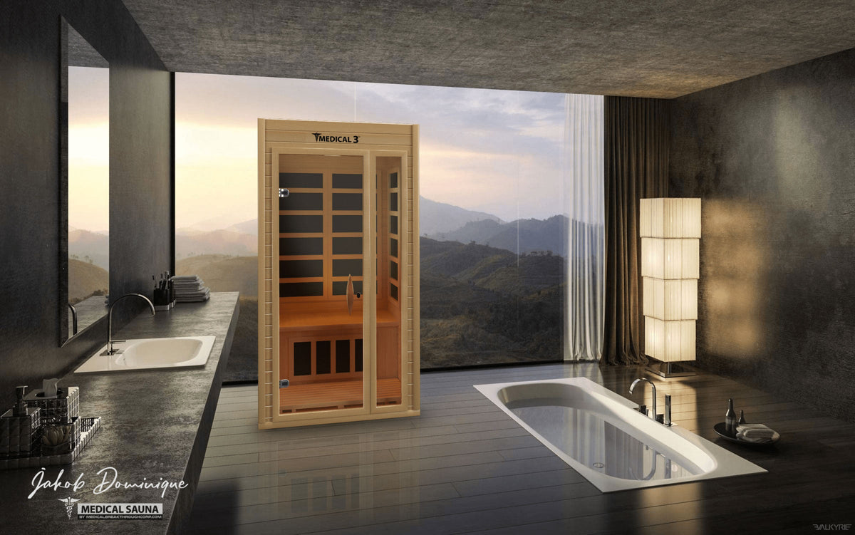 Modern Reform 1 Home Infrared Full Spectrum Sauna | Medical 3™