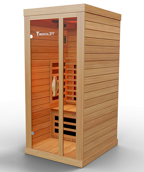 Modern Reform 1 Home Infrared Full Spectrum Sauna | Medical 3™