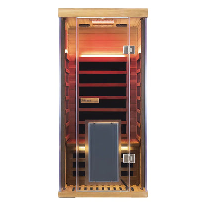 Wizzisauna 1 Person Red Cedar Far Infrared Sauna