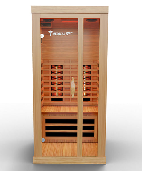 Modern Reform 1 Home Infrared Full Spectrum Sauna | Medical 3™