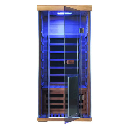 Wizzisauna 1 Person Red Cedar Far Infrared Sauna