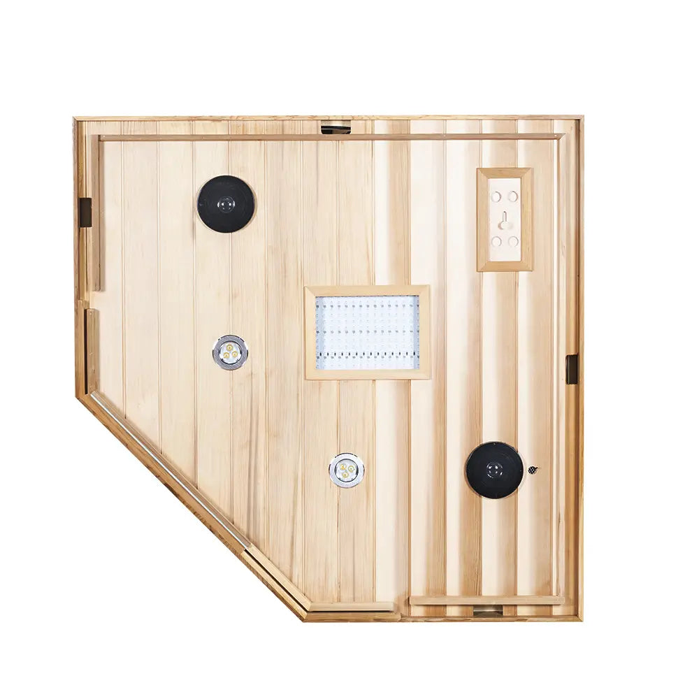 Wizzisauna 2 Person Far Infrared Sauna Red Cedar