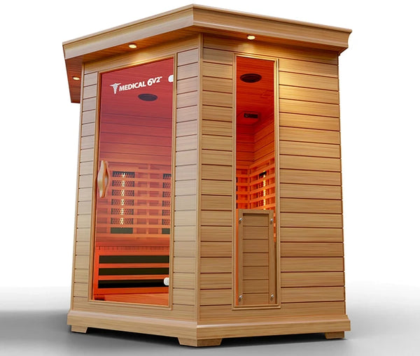 Modern Reform 6 Person Indoor Infrared Full Spectrum Sauna | Medical 6 Plus™