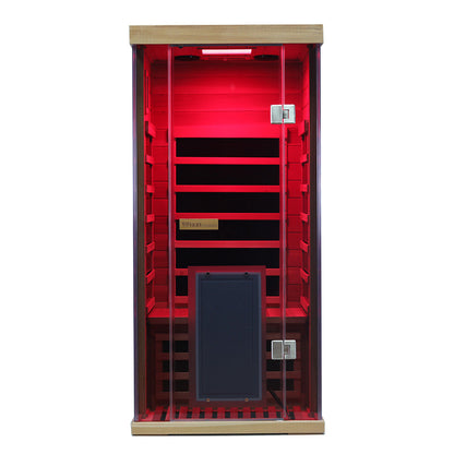Wizzisauna 1 Person Red Cedar Far Infrared Sauna