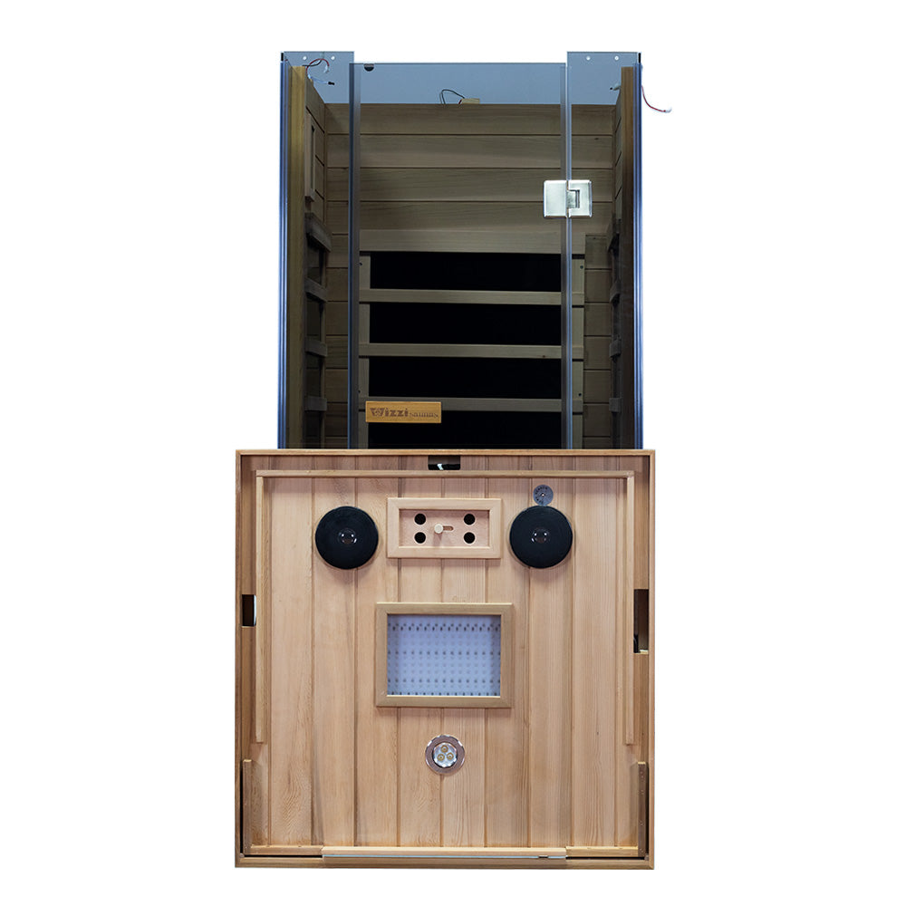 Wizzisauna 1 Person Red Cedar Far Infrared Sauna