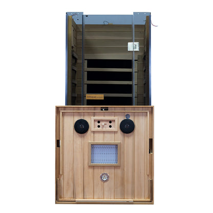 Wizzisauna 1 Person Red Cedar Far Infrared Sauna