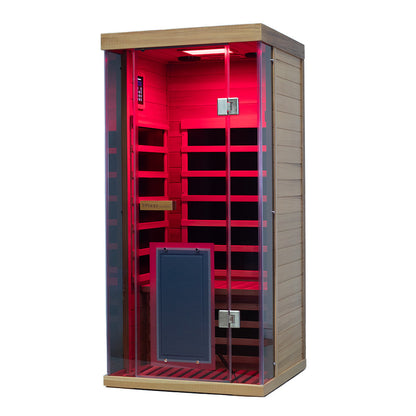 Wizzisauna 1 Person Red Cedar Far Infrared Sauna