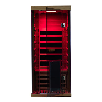 Wizzisauna 1 Person Red Cedar Far Infrared Sauna