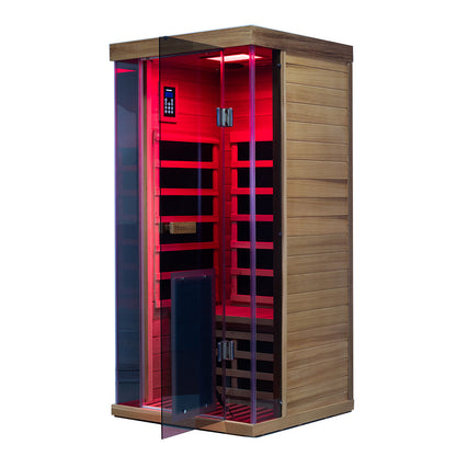 Wizzisauna 1 Person Red Cedar Far Infrared Sauna