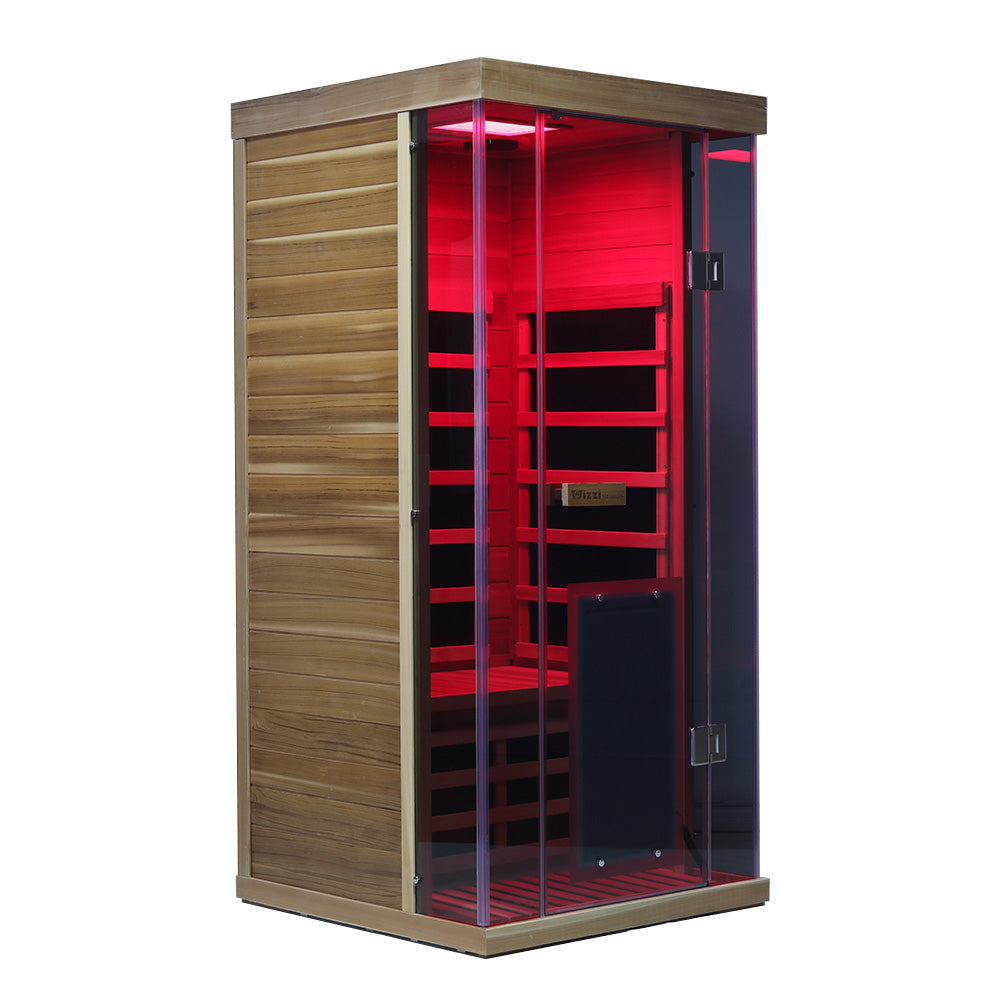 Wizzisauna 1 Person Red Cedar Far Infrared Sauna