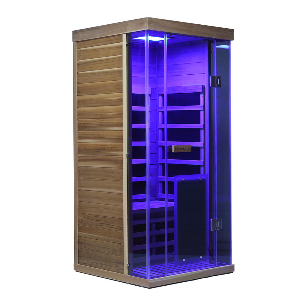 Wizzisauna 1 Person Red Cedar Far Infrared Sauna
