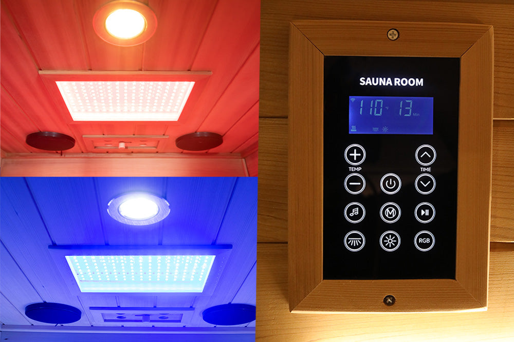 Wizzisauna 1 Person Red Cedar Far Infrared Sauna
