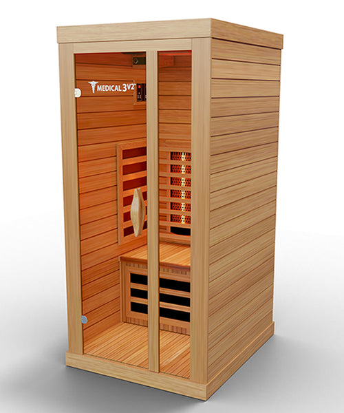 Modern Reform 1 Home Infrared Full Spectrum Sauna | Medical 3™