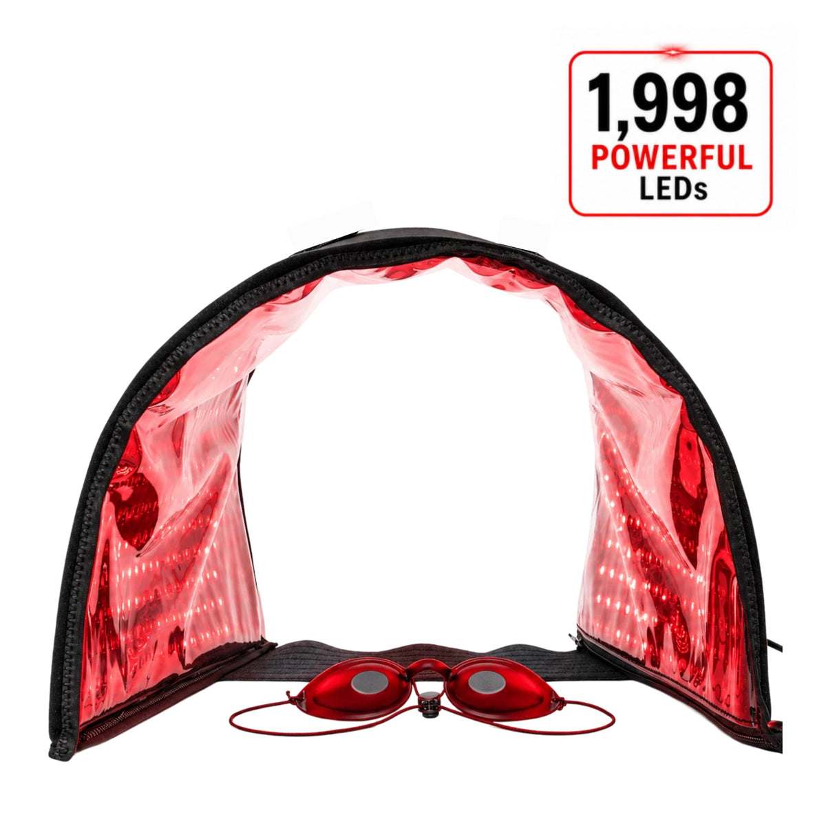 Red Light Pro Devices - Red Light Therapy VersaDome Pro 2-in-1 – Face & Body Device with 1,998 LEDs