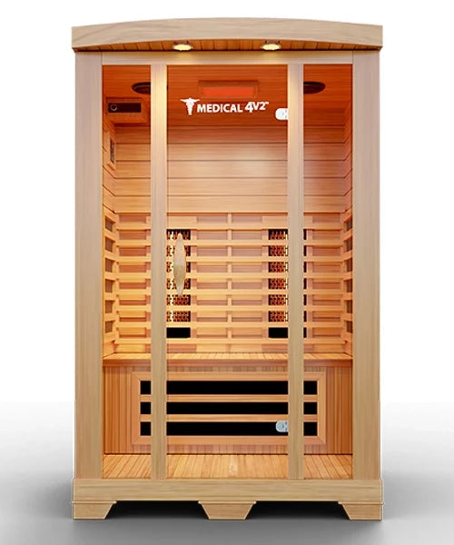 Modern Reform 2 Person Home Full Spectrum Infrared Sauna | Medical 4™
