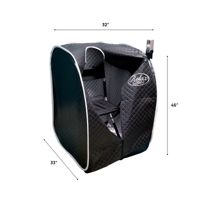 Relax Far Infrared Saunas - Black Pro Sauna