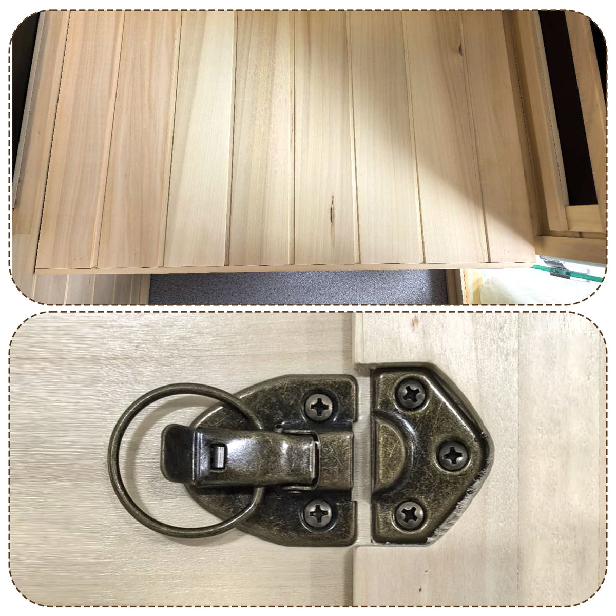Far Infrared Sauna Room with 5 Heating Panels - Wood and Glass