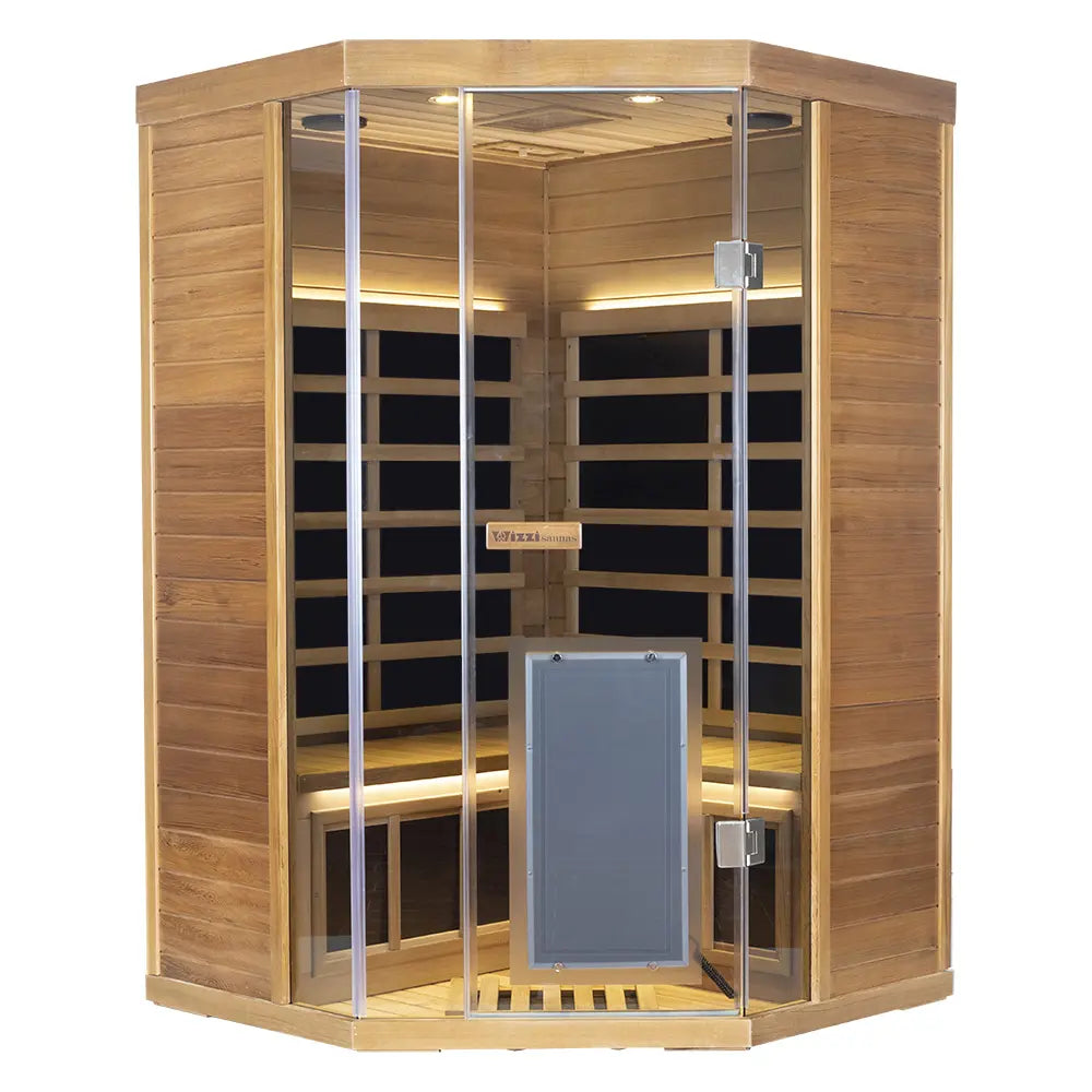 Wizzisauna 2 Person Far Infrared Sauna Red Cedar