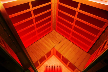 Wizzisauna 2 Person Far Infrared Sauna Red Cedar