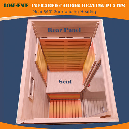 Infrared Indoor Dry Sauna Room