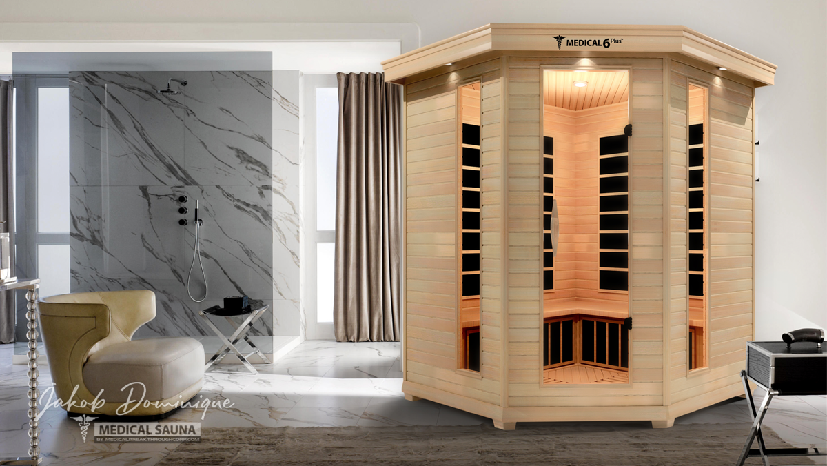 Modern Reform 6 Person Indoor Infrared Full Spectrum Sauna | Medical 6 Plus™