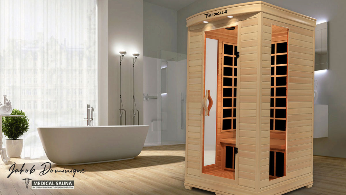 Modern Reform 2 Person Home Full Spectrum Infrared Sauna | Medical 4™