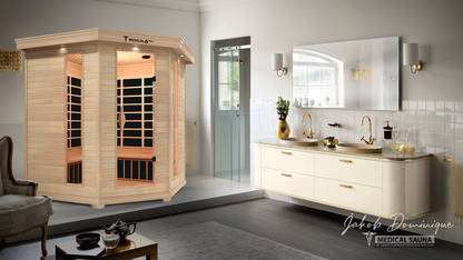 Modern Reform 6 Person Indoor Infrared Full Spectrum Sauna | Medical 6 Plus™