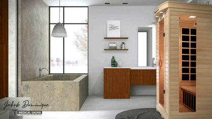Modern Reform 2 Person Home Full Spectrum Infrared Sauna | Medical 4™