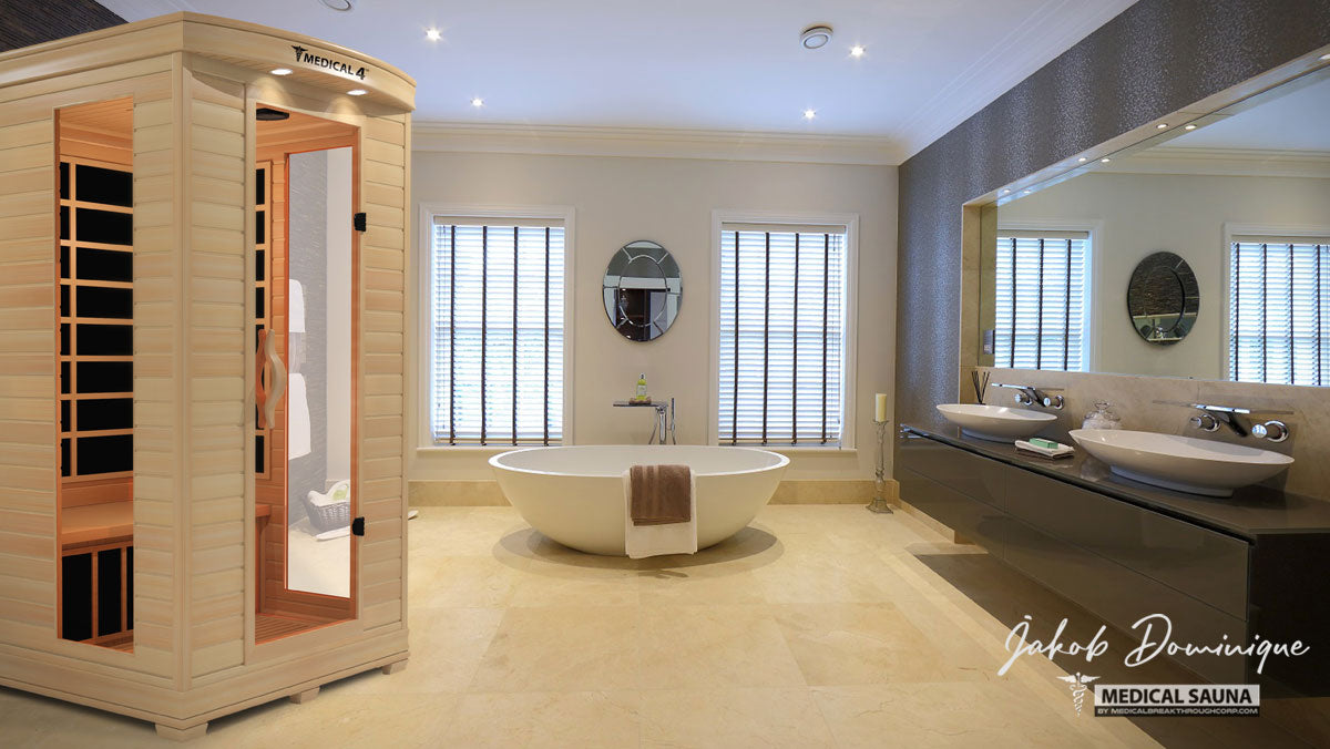 Modern Reform 2 Person Home Full Spectrum Infrared Sauna | Medical 4™