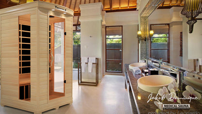 Modern Reform 2 Person Home Full Spectrum Infrared Sauna | Medical 4™