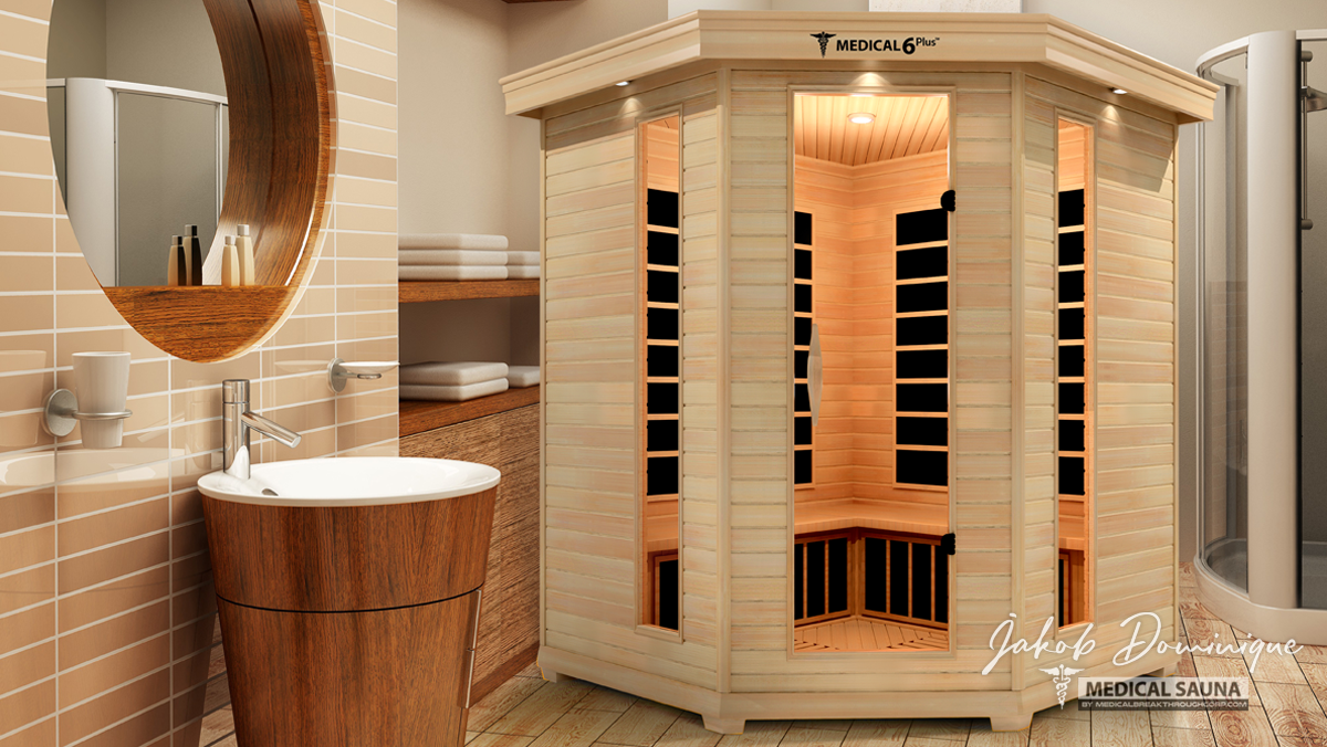 Modern Reform 6 Person Indoor Infrared Full Spectrum Sauna | Medical 6 Plus™