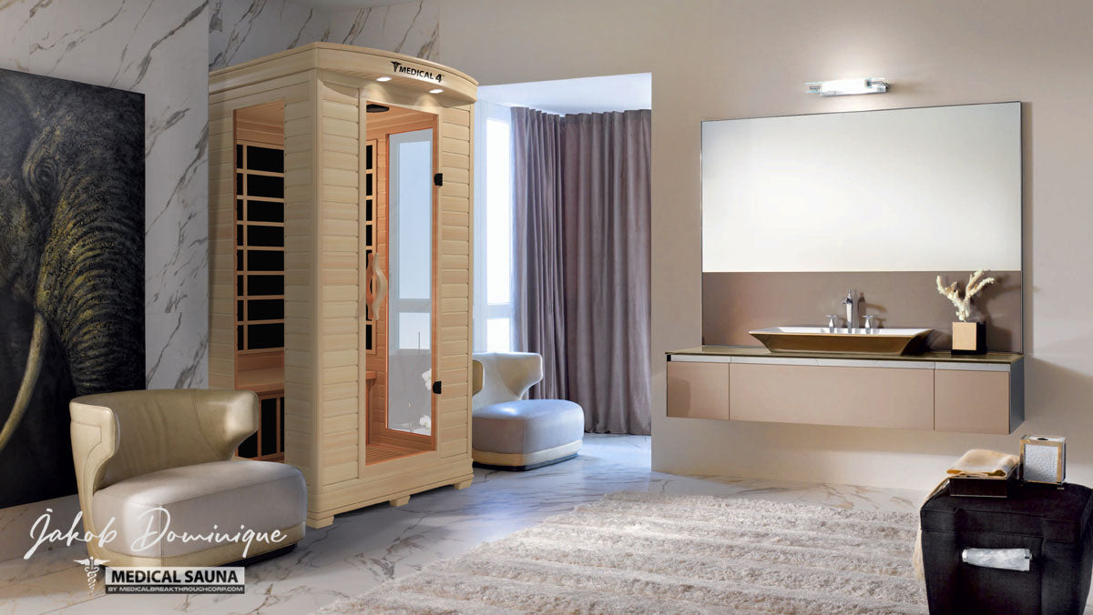 Modern Reform 2 Person Home Full Spectrum Infrared Sauna | Medical 4™
