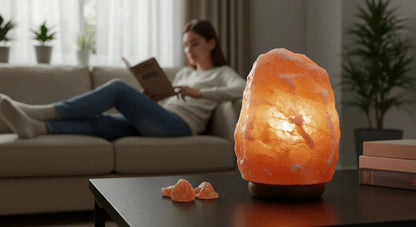 Black Tai Salt Co. Himalayan Salt Lamp – A Majestic Statement of Natural Beauty