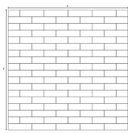 Black Tai Salt Co. Himalayan Salt Room 4' x  4' Surface Area - 16 Sq feet