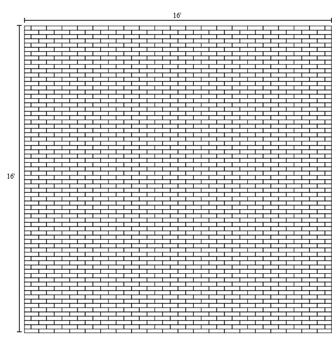 Black Tai Salt Co. Himalayan Salt Room 4' x  4' Surface Area - 16 Sq feet