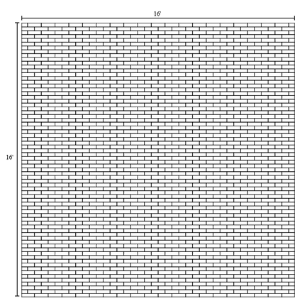 Black Tai Salt Co. Himalayan Salt Room 4' x  4' Surface Area - 16 Sq feet