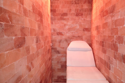 Black Tai Salt Co. Himalayan Salt Room  8' x  4' Surface Area - 32 Sq feet - 4"x8"x2"